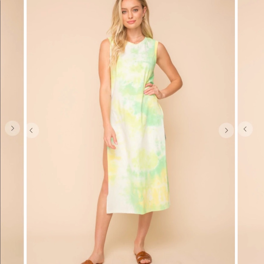 COPY - Tie Dye Midi Top - Picture 1 of 4